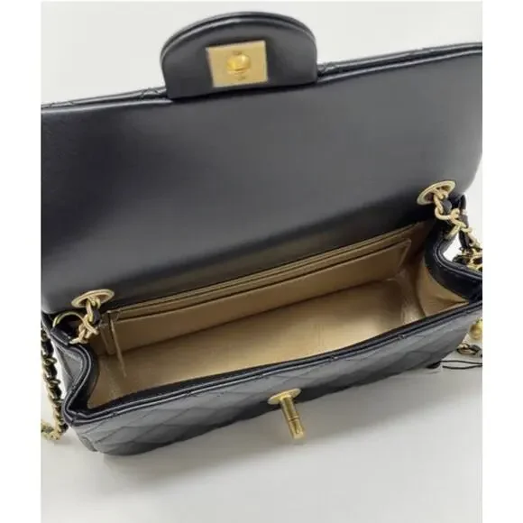 Chanel Mini Rectangle Rectangular Pearl Crush Unused - Picture 9 of 13